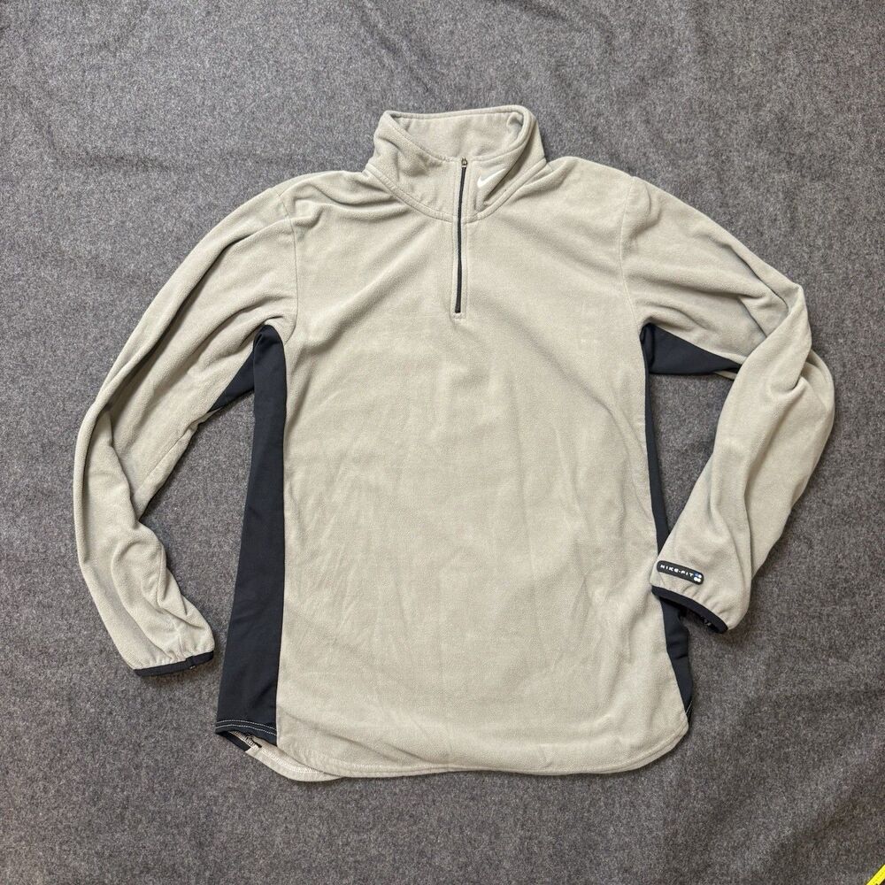 Vintage 90’s Nike Quarter Zip Fleece Youth Size L 12/14